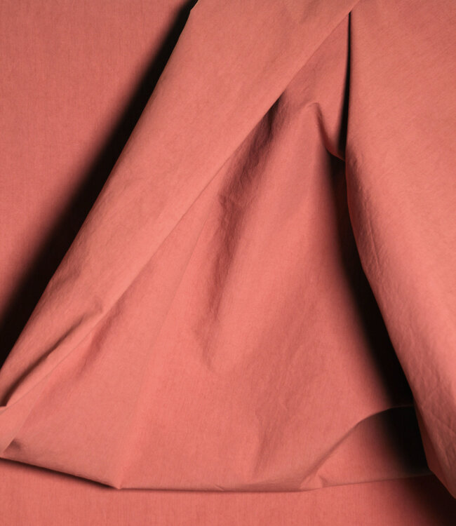 Atelier Jupe mocha pink paper touch bio-katoen