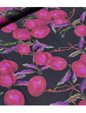 Marylene Madou mauve wine plum nights - viscose crepe