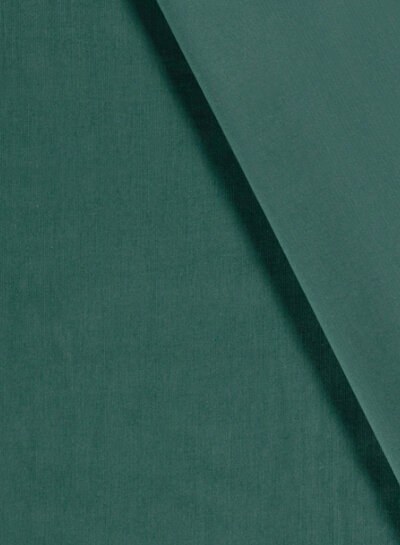 Mallard green needle corduroy - fine corduroy