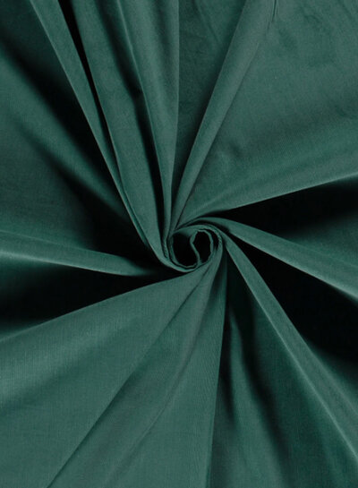 Mallard green needle corduroy - fine corduroy