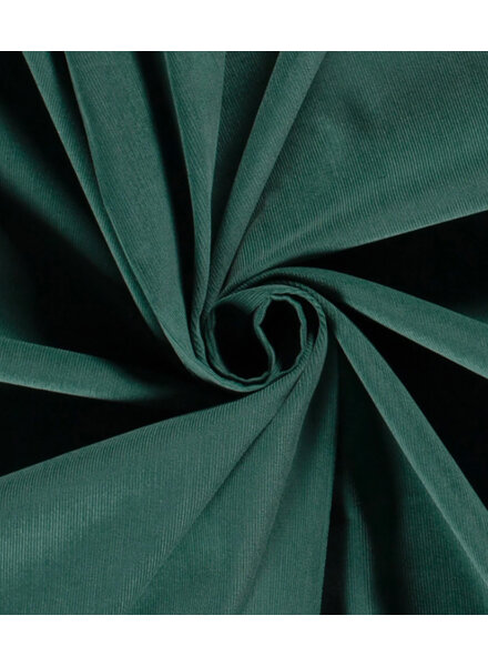 Mallard green needle corduroy - fine corduroy
