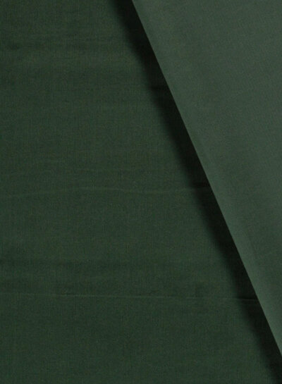 dark green needle-knit corduroy - fine corduroy