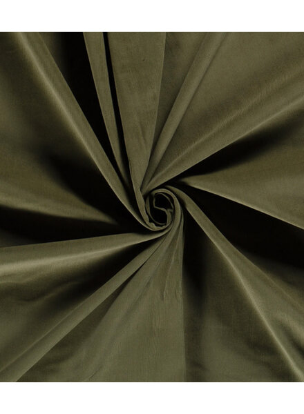 khaki needle corduroy - fine corduroy