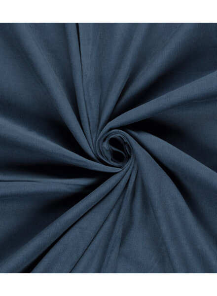 indigo blue - needle corduroy - fine corduroy