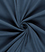 indigo blauw - needle ribfluweel - fijne corduroy
