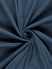 indigo blauw - needle ribfluweel - fijne corduroy