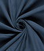 indigo blauw - needle ribfluweel - fijne corduroy