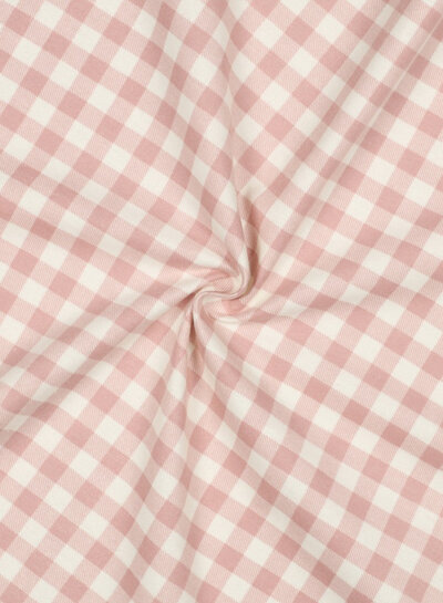 Madeline oudroze vichy - flanel, zachte katoen
