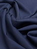 prachtig blauw soepelvallende gabardine