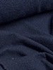 navy blue - bouclé - beautiful warm coat fabric