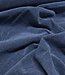 original blue indigo melee - washed corduroy - ribfluweel