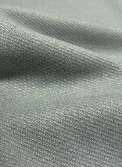 winter sky blue - cashmere touch coat fabric with twill structure