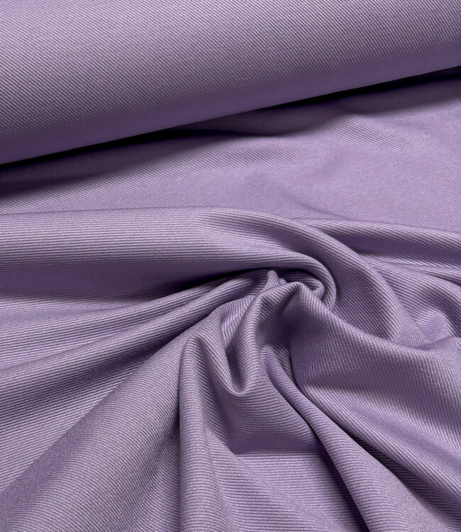 lila - punta di roma met twill structuur