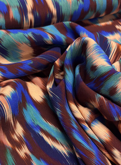 A la Ville boho-style - prachtige viscose crepe