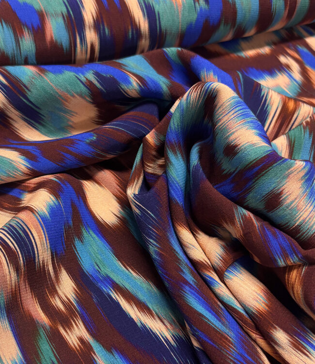 A la Ville boho-style - prachtige viscose crepe
