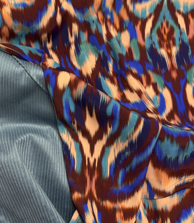 A la Ville boho-style - prachtige viscose crepe