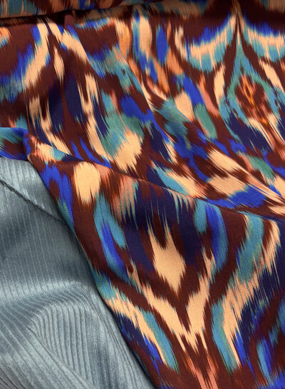 A la Ville boho-style - prachtige viscose crepe