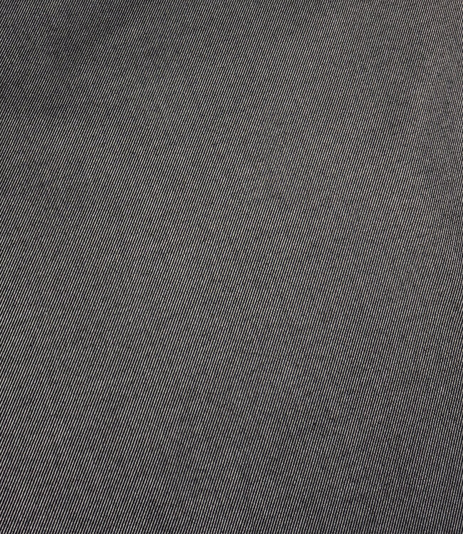 antraciet twill stripes -  geweven bamboe - gerecycleerde, heel soepelvallende stof en geen kreuk