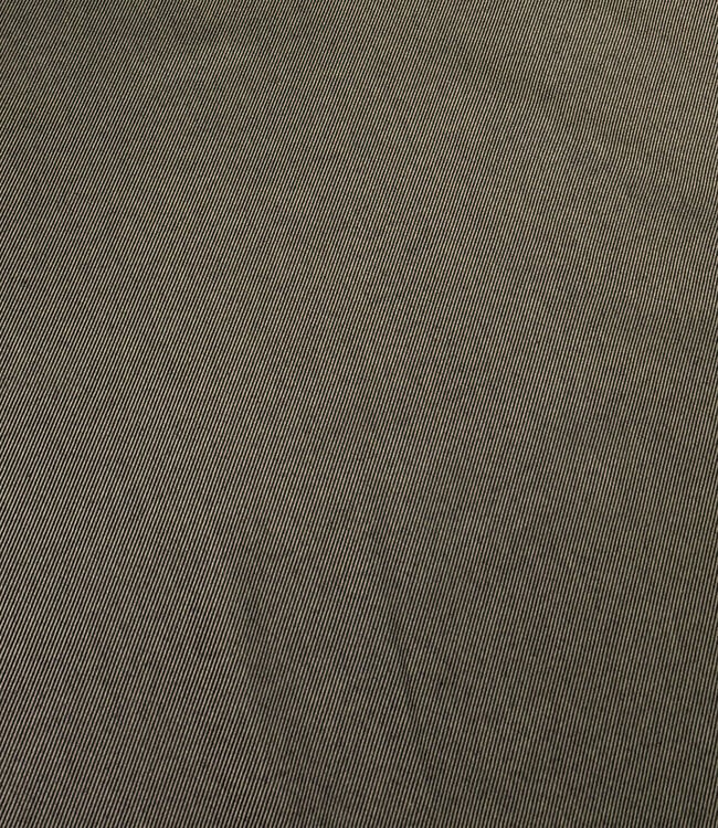 groen twill stripes -  geweven bamboe - gerecycleerde, heel soepelvallende stof en geen kreuk