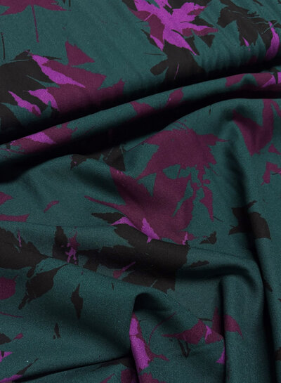 Acer by Thorsten Berger - viscose groen en paars