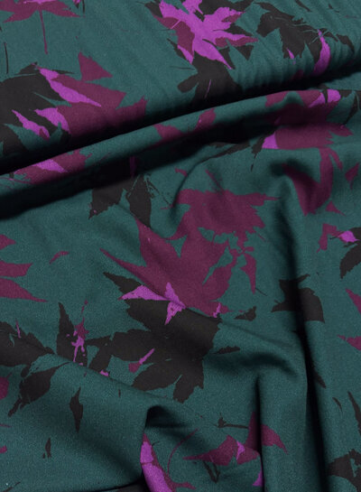 Acer by Thorsten Berger - viscose groen en paars