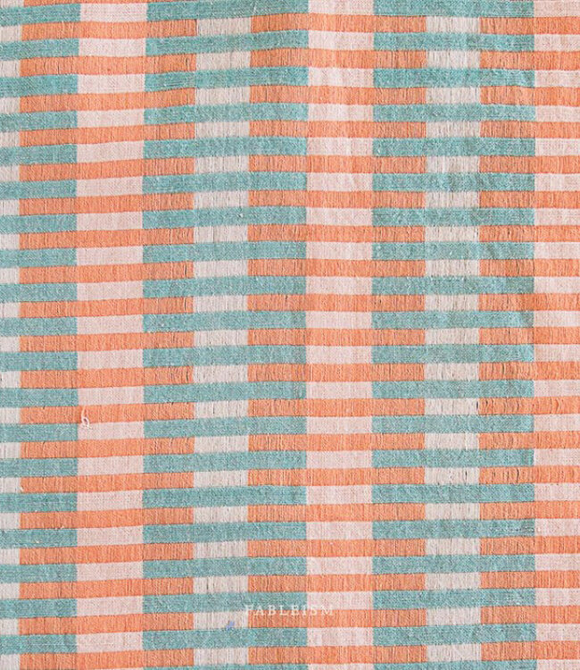 Fableism Jacquard cotton Interlock Lucky Loom - Watermelon