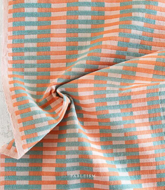 Fableism Jacquard cotton Interlock Lucky Loom - Watermelon