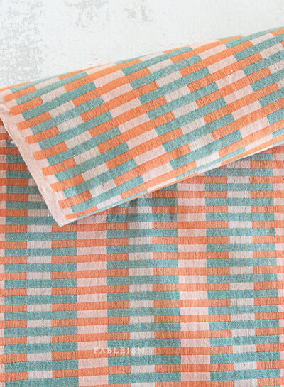 Fableism Jacquard cotton Interlock Lucky Loom - Watermelon