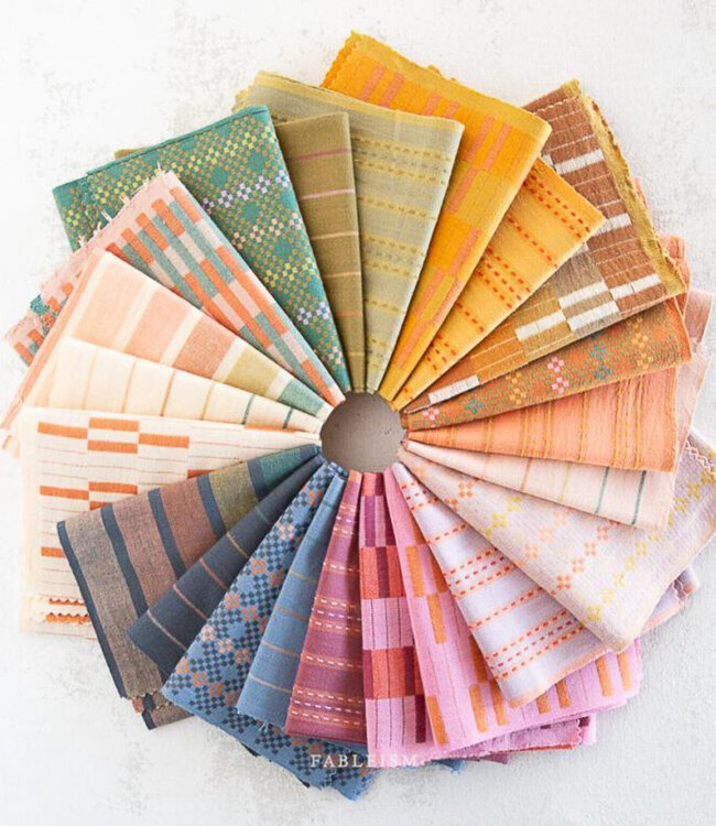 Fableism jacquard cotton mosaic Lucky Loom - sweet