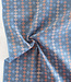 Fableism jacquard cotton mosaic Lucky Loom - Blue