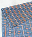 Fableism jacquard cotton mosaic Lucky Loom - Blue