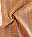 Fableism jacquard cotton mosaic Lucky Loom - Amaretto