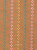 Fableism jacquard cotton mosaic Lucky Loom - Amaretto
