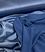 sky blye - prachtige satijn - high drape