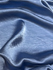 sky blye - prachtige satijn - high drape