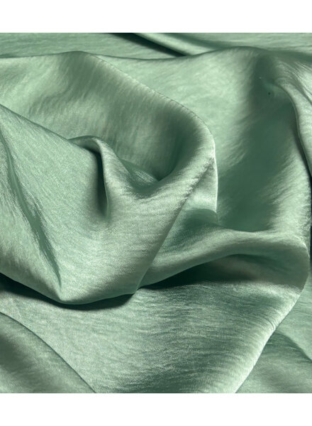 mint - high drape satin