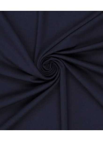 dark navy blue - Punta di Roma - beautiful, dimensionally stable quality