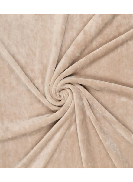 Madeline beige velvet sweater - ideal for homewear