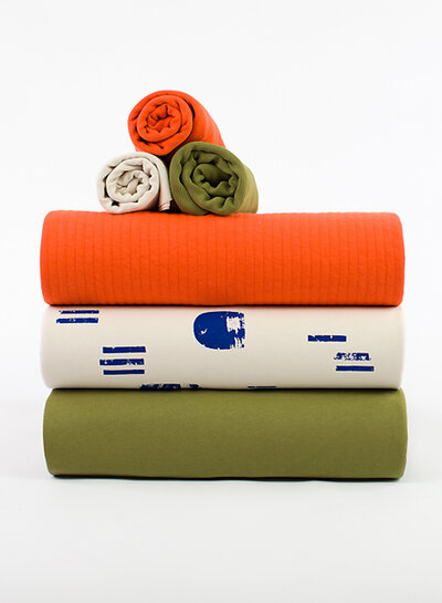 See You at Six Free Forms - french terry - Tofu Beige