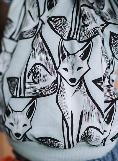 See You at Six Boordstof - Babyblauw