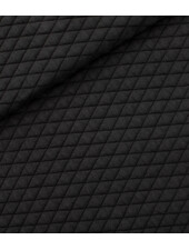 See You at Six Matelassé Pique Tricot - Zwart