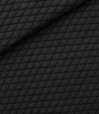 See You at Six Matelassé Pique Tricot - Black