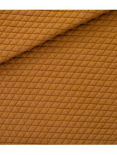 See You at Six Matelassé Pique Tricot - Buckthorn brown