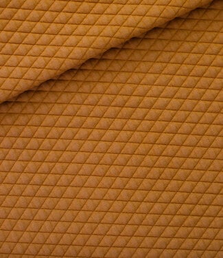 See You at Six Matelassé Pique Tricot - Buckthorn brown