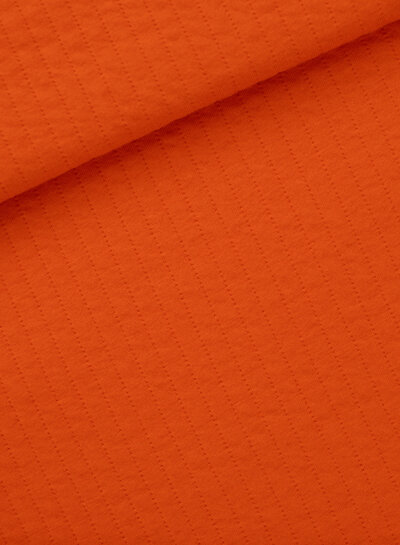 See You at Six Matelassé Tricot - Vlamrood