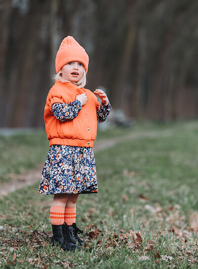 See You at Six Matelassé Tricot - Flame Red