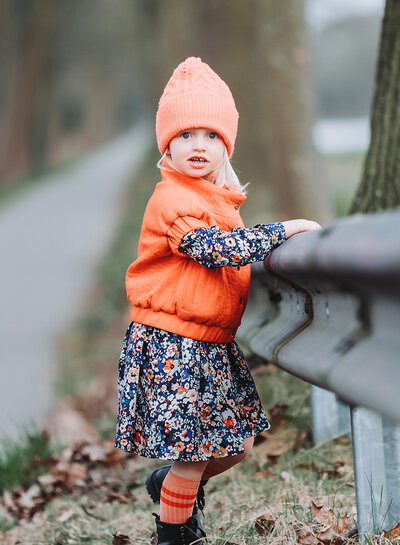 See You at Six Matelassé Tricot - Vlamrood