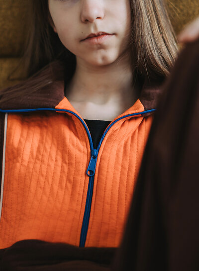 See You at Six Matelassé Tricot - Vlamrood