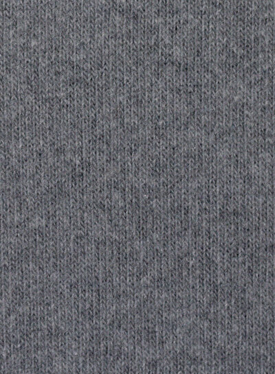 Swafing light gray melange - soft, dimensionally stable knitted fabric