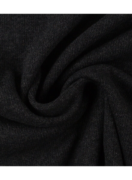Swafing anthracite mottled - soft, dimensionally stable knitted fabric